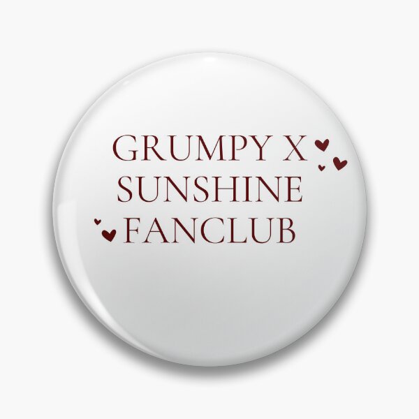 Item preview, Grumpy x Sunshine Fan Club Romance Trope BookTok Design designed and sold by kathleenks.