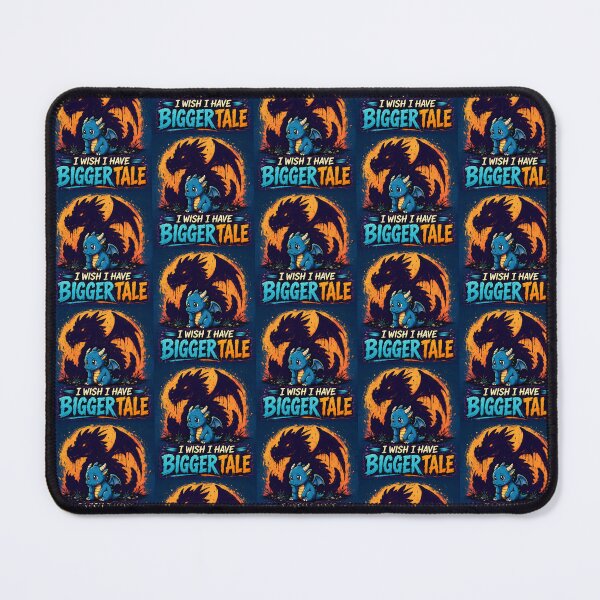 Item preview, Blue Dragon Tales - "I wish I have bigger tale" designed and sold by Kordea2026.