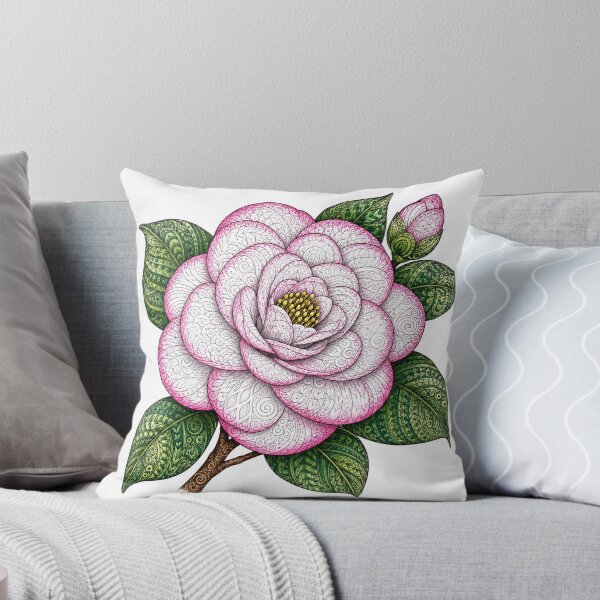 Artikelvorschau, Rosa Kamelie entworfen und verkauft von PaintedbyCarol.