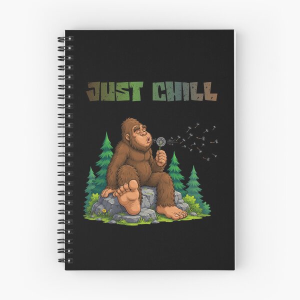 Item preview, Bigfoot Blowing Dandelion Just Chill designed and sold by AgataMRCH.