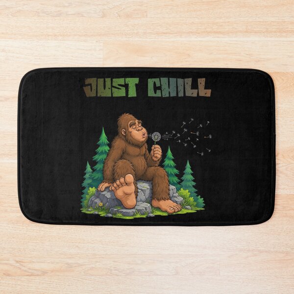 Item preview, Bigfoot Blowing Dandelion Just Chill designed and sold by AgataMRCH.