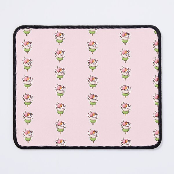 Item preview, Kawaii Calico Cat Mochi Sticker - Cute Japanese Dessert Bear designed and sold by Novastitchshop.