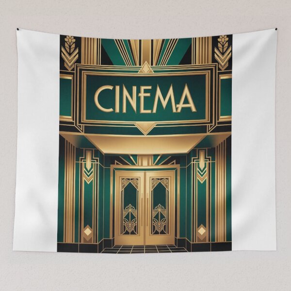 Item preview, Cinema Art Deco designed and sold by CharmingFlowers.