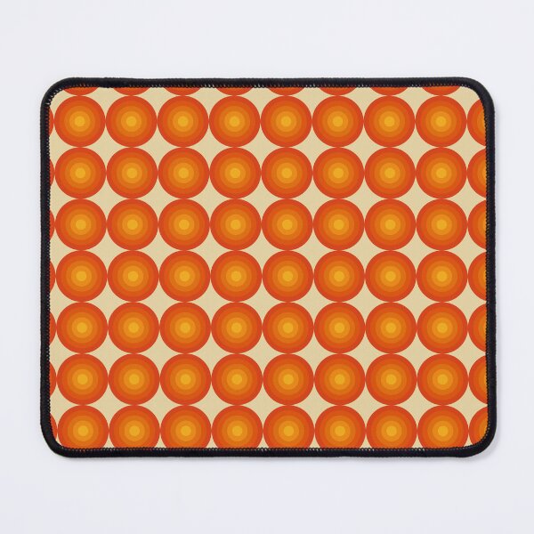 Item preview, Retro 70s Concentric Circles Sunburst Pattern designed and sold by Far Out Goods.
