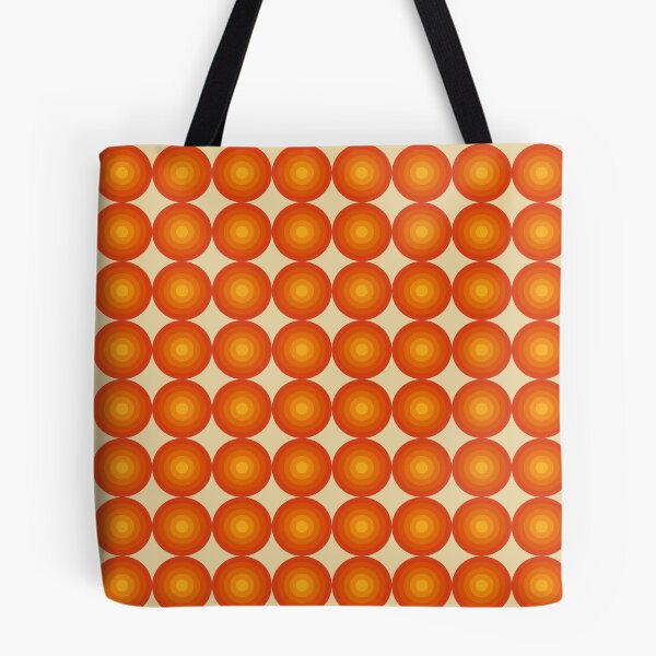 Item preview, Retro 70s Concentric Circles Sunburst Pattern designed and sold by Far Out Goods.