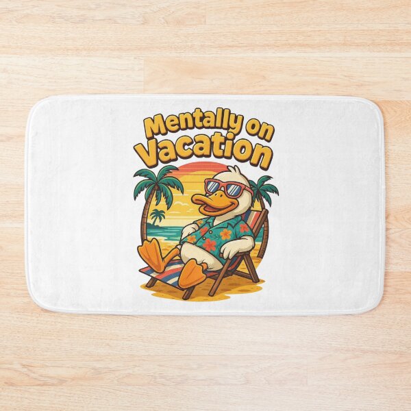 Item preview, Summer Beach Vacation - Funny Duck - Tropical - Retro designed and sold by Noble-Piece.