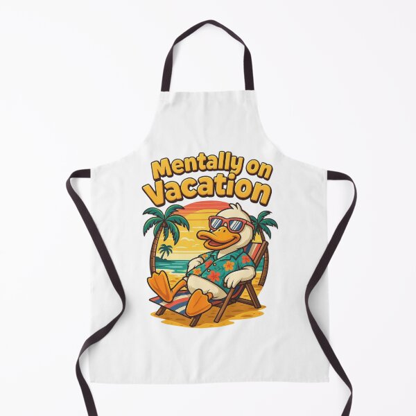 Item preview, Summer Beach Vacation - Funny Duck - Tropical - Retro designed and sold by Noble-Piece.