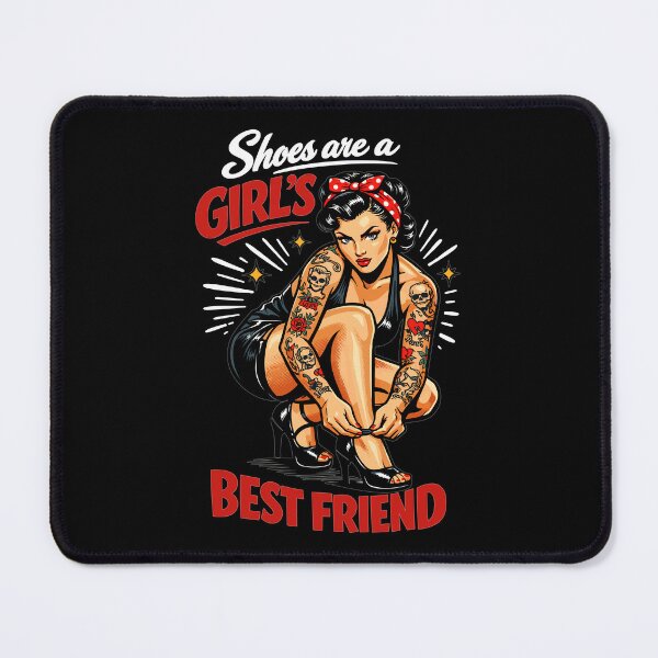 Item preview, Old School Pin-Up: Shoes are a Girl’s Best Friend designed and sold by Pineapple-Tree.