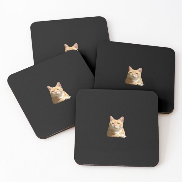 Item preview, Tiny Orange Cat Minimalist Aesthetic Design designed and sold by MB-CatPrints.