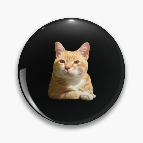 Item preview, Tiny Orange Cat Minimalist Aesthetic Design designed and sold by MB-CatPrints.