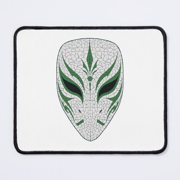 Item preview, Tengu Mask Mosaic Art – Japanese Folklore Inspired Design designed and sold by SandersonStudio.