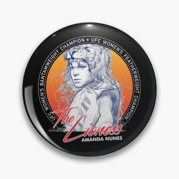 Item preview, Amanda Nunes "The Lioness" Champ Crest  designed and sold by JeyVel.