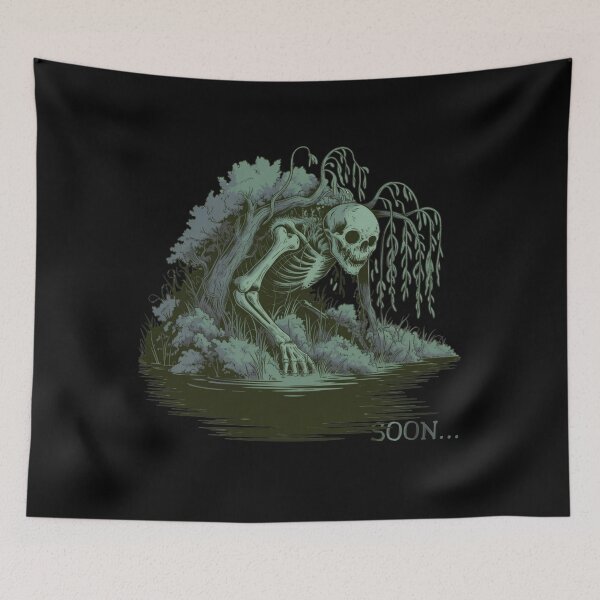 Item preview, Dark skeleton fantasy aestethic designed and sold by AgataMRCH.