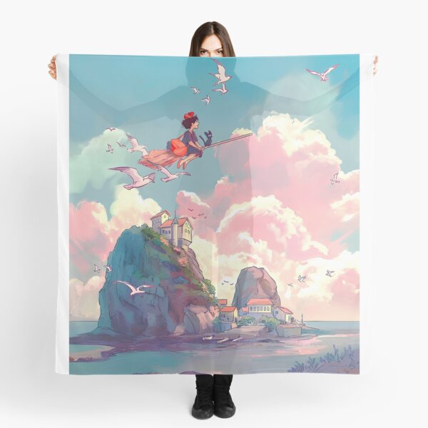 Item preview,  Cute kawaii art girl [[kiki's]] traveling-%[ghiblis]%- world aways  designed and sold by huaishen89.