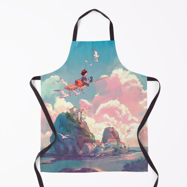 Item preview,  Cute kawaii art girl [[kiki's]] traveling-%[ghiblis]%- world aways  designed and sold by huaishen89.