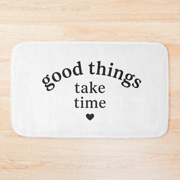 Item preview, Good Things Take Time Vintage Grunge Aesthetic Typography designed and sold by NBT-NOVA.
