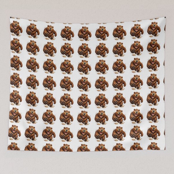 Item preview, Running Playful 3D Cartoon Woodland Animal Positive Vibes designed and sold by LunaPixelStudio.