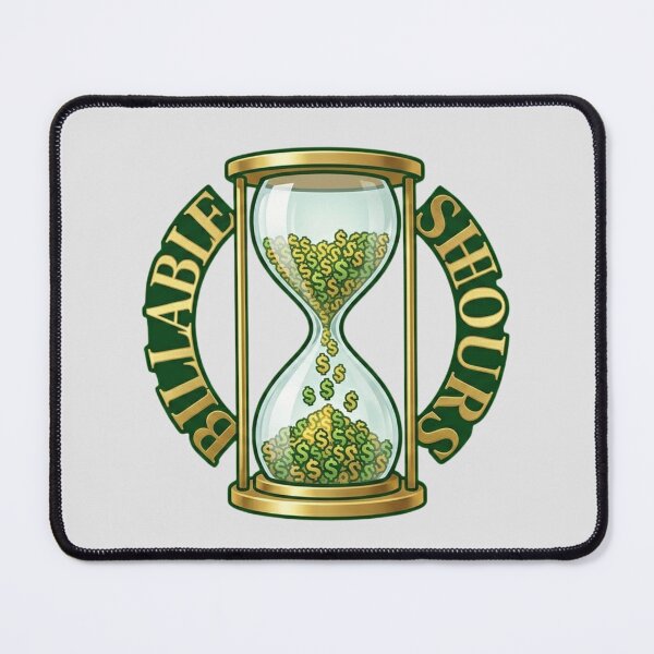 Item preview, Corporate Lawyer Gift Billable Hours Funny Attorney Law Firm Humor designed and sold by AkDesign022.