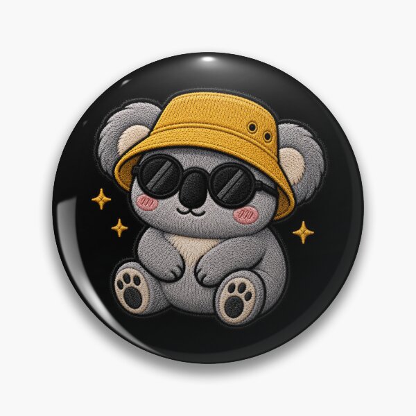 Item preview, Koala Cozy Embroidery Patch Cute Kawaii designed and sold by ColorSplash123.