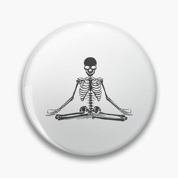 Item preview,  Meditating Skeleton designed and sold by SatterleeKristi.