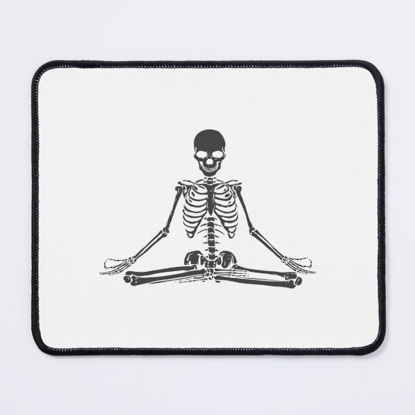Item preview, Meditating Skeleton designed and sold by SatterleeKristi.