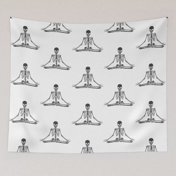 Item preview,  Meditating Skeleton designed and sold by SatterleeKristi.