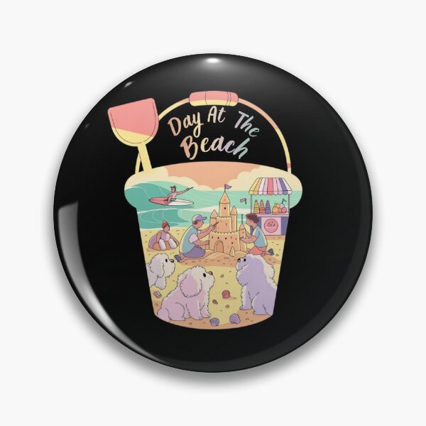 Item preview, Day At The Beach Cute Kawaii Pastel Color Summer designed and sold by AgataMRCH.