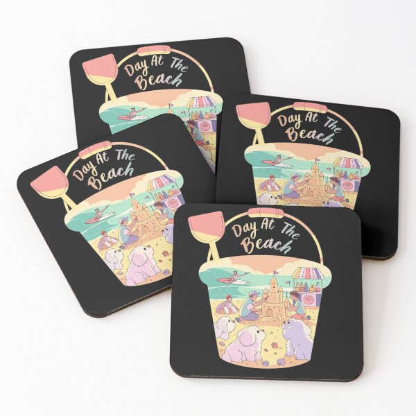 Item preview, Day At The Beach Cute Kawaii Pastel Color Summer designed and sold by AgataMRCH.