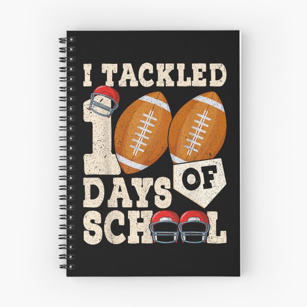 Item preview, I Tackled 100 Days Of School Football Kids Design designed and sold by Creative Spark.
