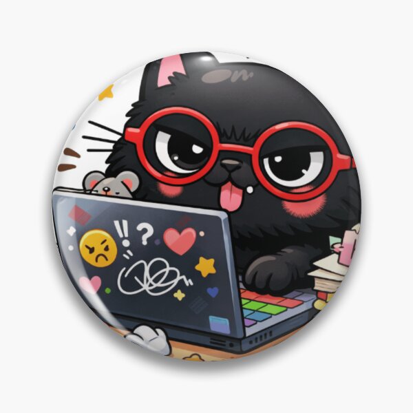 Artikelvorschau, Wolltest du etwas? Lustiger, unbeholfener Katzen-Meme-Sticker | Humor für Introvertierte entworfen und verkauft von Youpiworld.