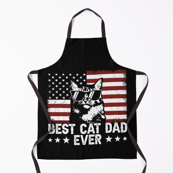Item preview, Best Cat Dad Ever American Patriotic Cat Owner Father designed and sold by 76Valeria.