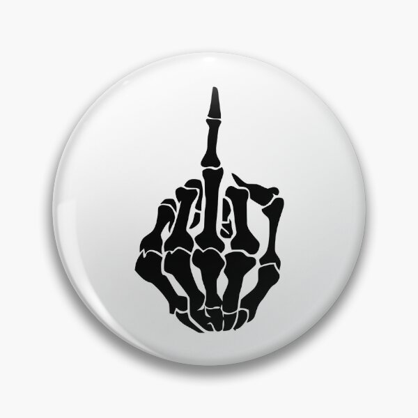 Item preview,  Skeleton Middle Finger designed and sold by SatterleeKristi.