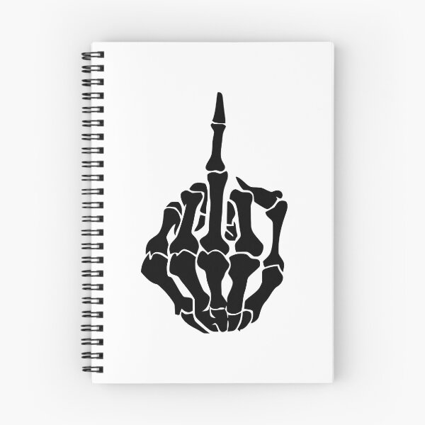 Item preview,  Skeleton Middle Finger designed and sold by SatterleeKristi.