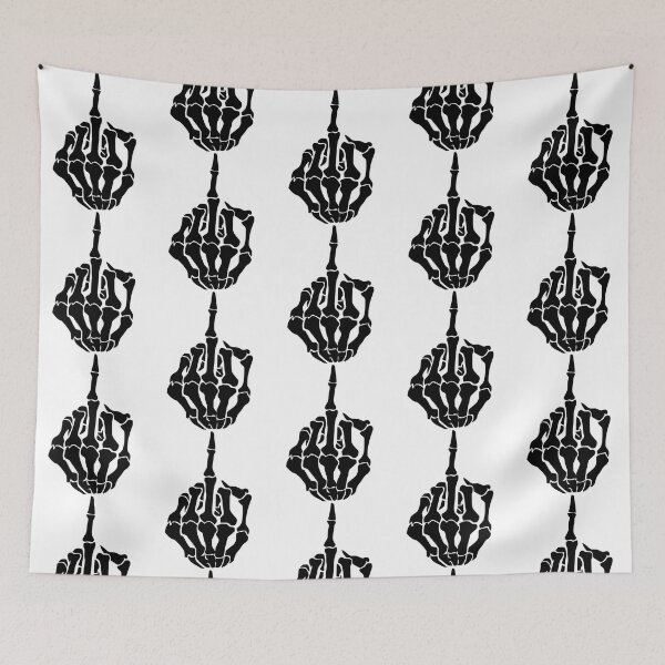 Item preview,  Skeleton Middle Finger designed and sold by SatterleeKristi.