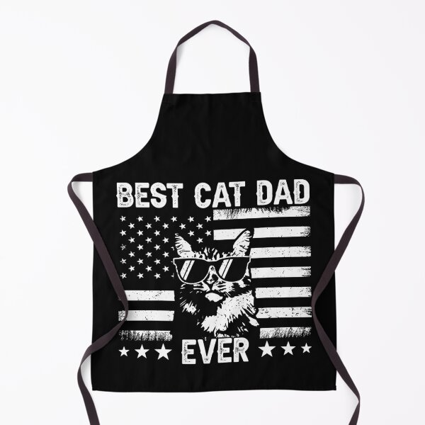 Item preview, Best Cat Dad Ever American Flag Patriotic Cat Lover Father designed and sold by 76Valeria.