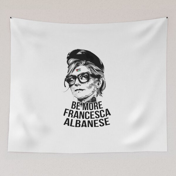 Item preview, Be More Francesca Albanese – Speak Truth to Power designed and sold by Tee-Show.