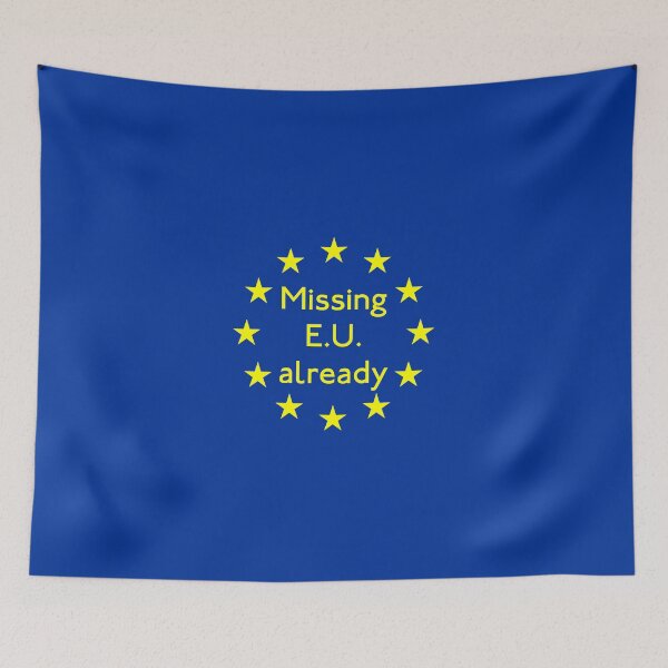 Item preview, Missing E.U. already Europe designed and sold by Logo-A-GoGo.