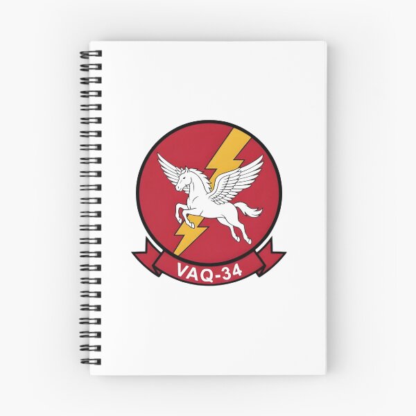 Item preview, Official Insignia of US Navy Tactical Electronic Warfare Squadron 34 (VAQ-34) "Flashbacks" designed and sold by CharlieDesings.