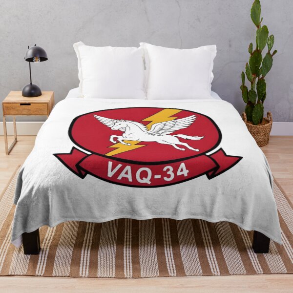 Item preview, Official Insignia of US Navy Tactical Electronic Warfare Squadron 34 (VAQ-34) "Flashbacks" designed and sold by CharlieDesings.