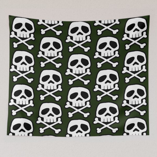 Item preview,   Old School Punk Rock Skull designed and sold by SatterleeKristi.