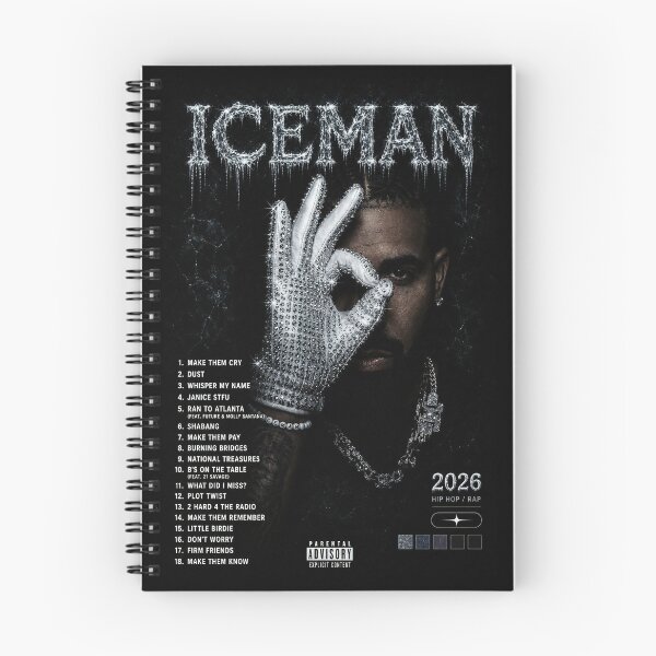 Item preview, Drake ICEMAN Album Poster alternative 2 designed and sold by icytone.