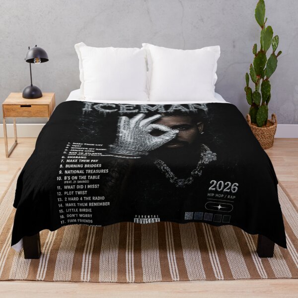 Item preview, Drake ICEMAN Album Poster alternative 2 designed and sold by icytone.