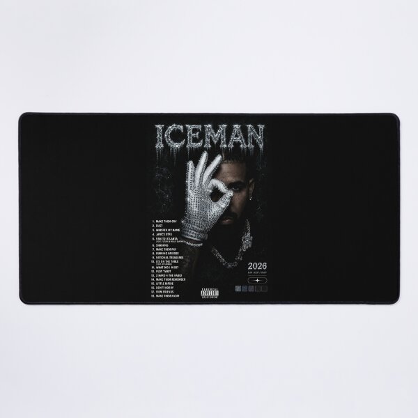 Item preview, Drake ICEMAN Album Poster alternative 2 designed and sold by icytone.