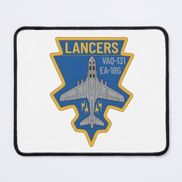 Item preview, Official Insignia of US Navy Electronic Attack Squadron 131 (VAQ-131) "Lancers" designed and sold by CharlieDesings.