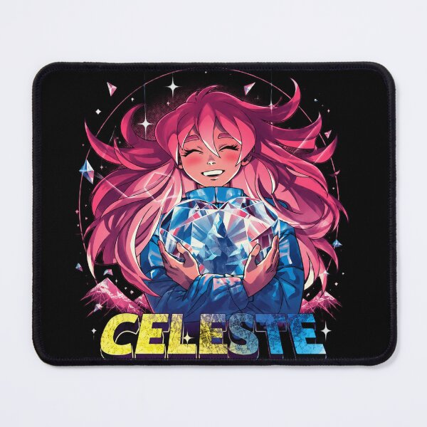 Item preview, Celeste Crystal Dream Neon Anime T-Shirt Design designed and sold by DogLord.
