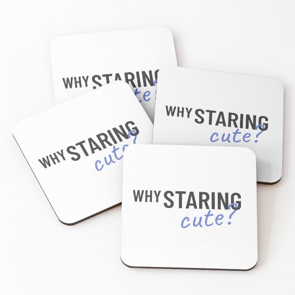 Item preview, Why Staring Cute Minimal Shirt designed and sold by heyyoyeah63.