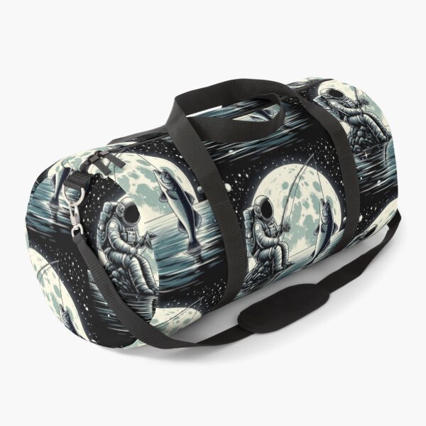Item preview, Astronaut fishing on the moon, space design designed and sold by Pineapple-Tree.