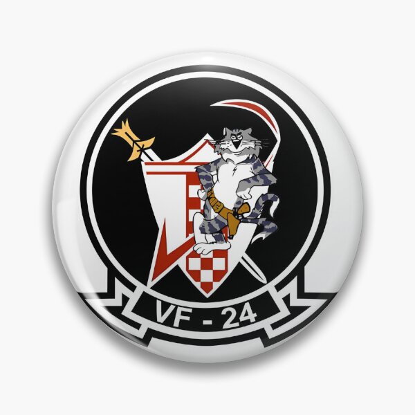 Item preview, Official Insignia of US Navy Fighter Squadron 24 (VF-24) "Fighting Renegades" designed and sold by CharlieDesings.