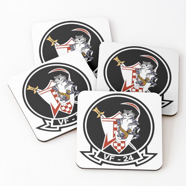 Item preview, Official Insignia of US Navy Fighter Squadron 24 (VF-24) "Fighting Renegades" designed and sold by CharlieDesings.