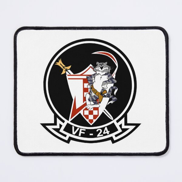 Item preview, Official Insignia of US Navy Fighter Squadron 24 (VF-24) "Fighting Renegades" designed and sold by CharlieDesings.